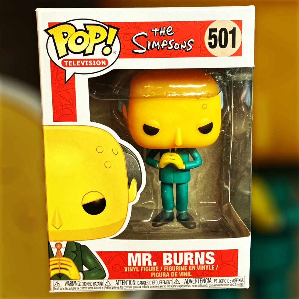 Funko The Simpsons POP! Television Mr. Burns Vinyl Figure #501New Unopened -